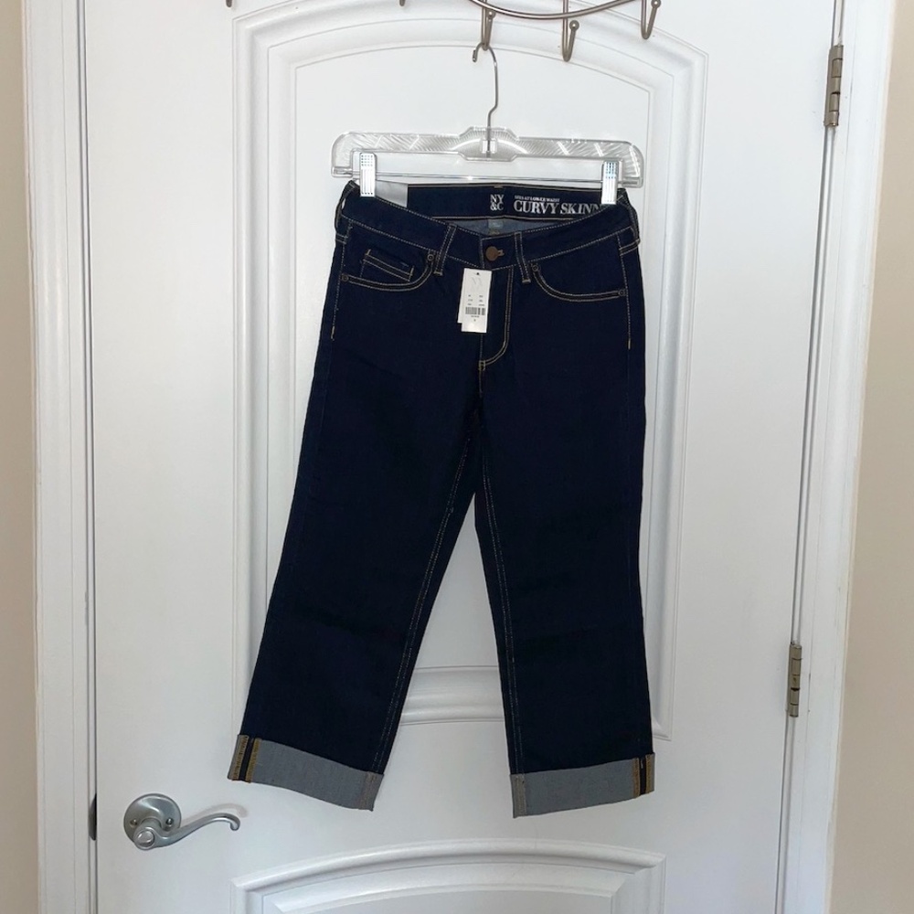 Curvy Skinny Crop Jeans